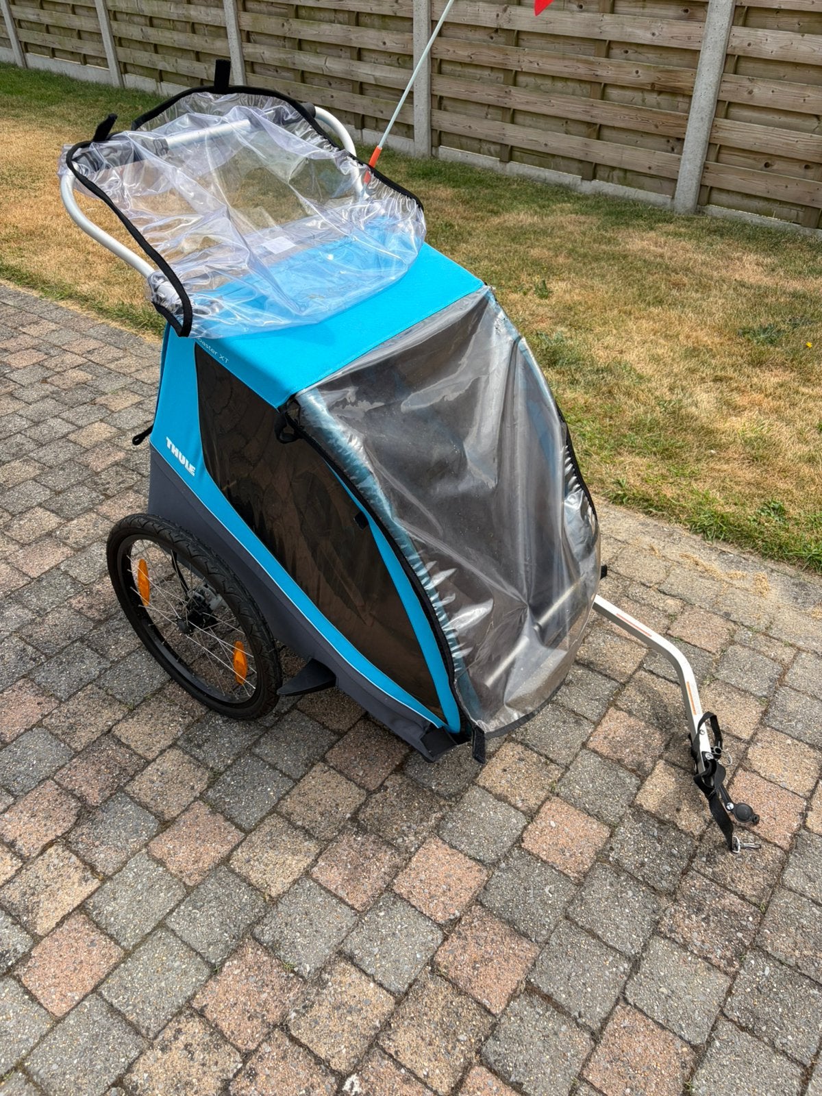 Fietskar Thule Coaster XT, Ophalen, Gebruikt, Kinderkar