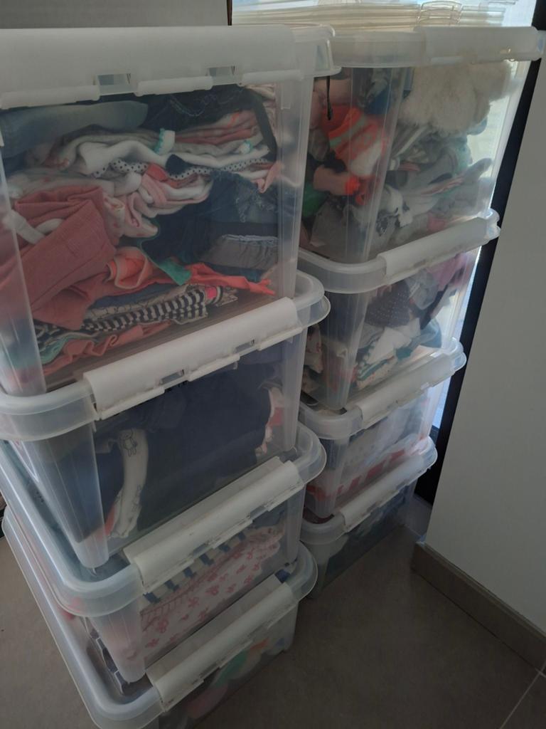 Grote hoeveelheid kinderkleding maat 50-104, Kinderen en Baby's, Babykleding | Baby-kledingpakketten, Maat 50, Ophalen