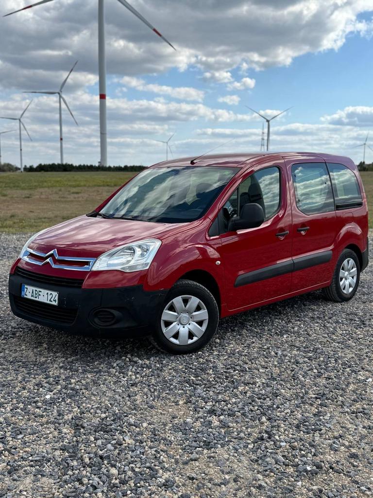 CITROEN BERLINGO 1.6 Benzine 12 maanden GARANTIE, Auto's, Voorwielaandrijving, Euro 5, Zwart, 4 cilinders