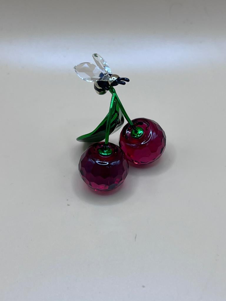 Bij en kersen Swarovski, Ophalen of Verzenden, Zo goed als nieuw