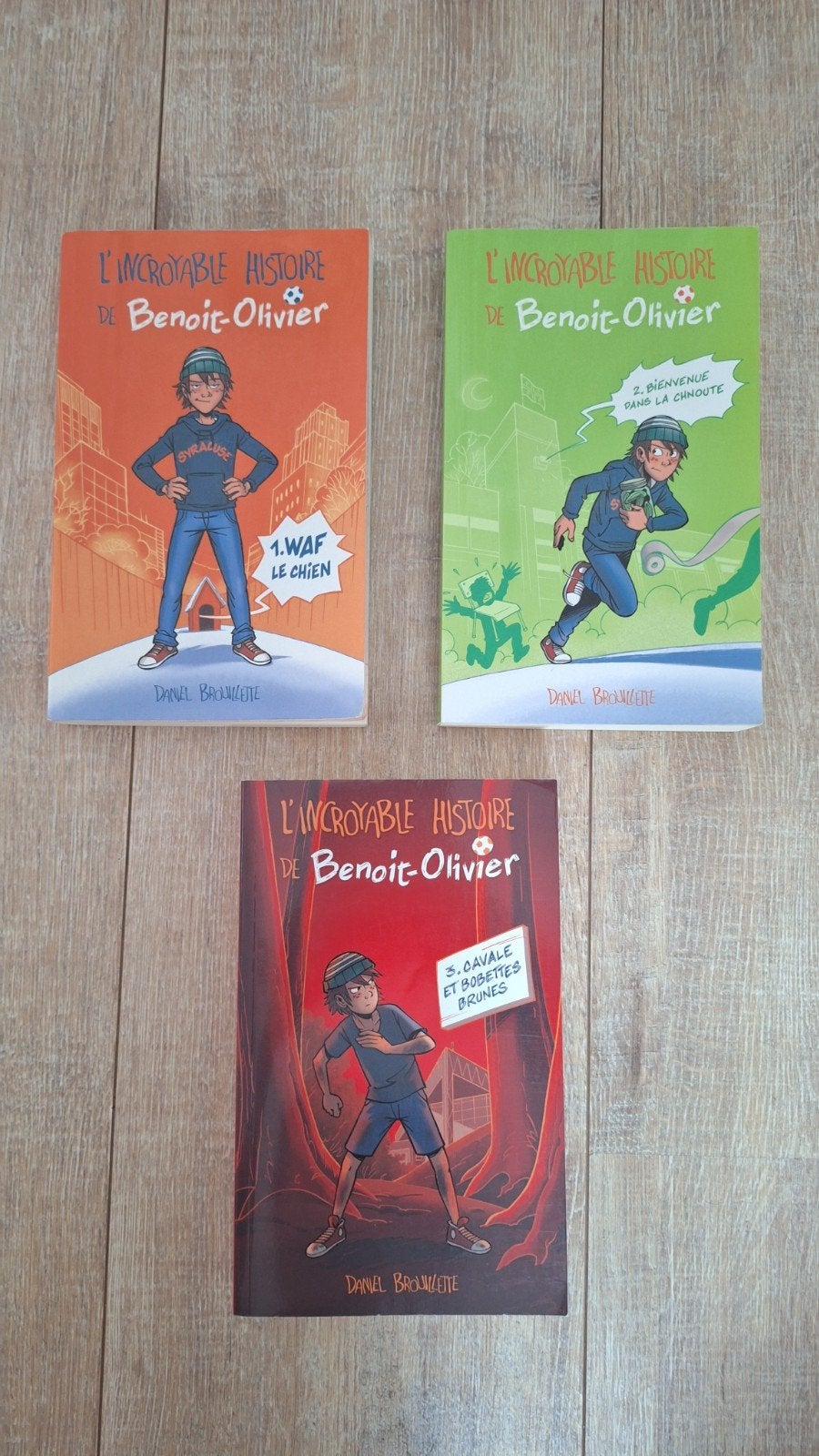 L'incroyable histoire de Benoît-Olivier tomes 1 à 3, Enlèvement ou Envoi, Utilisé