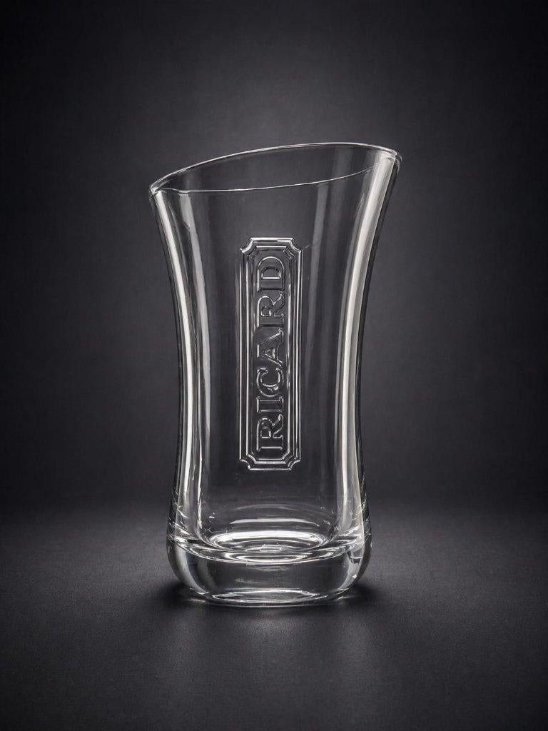Carafe en verre, vintage pour la marque Ricard,, Enlèvement ou Envoi, Comme neuf, Autres types