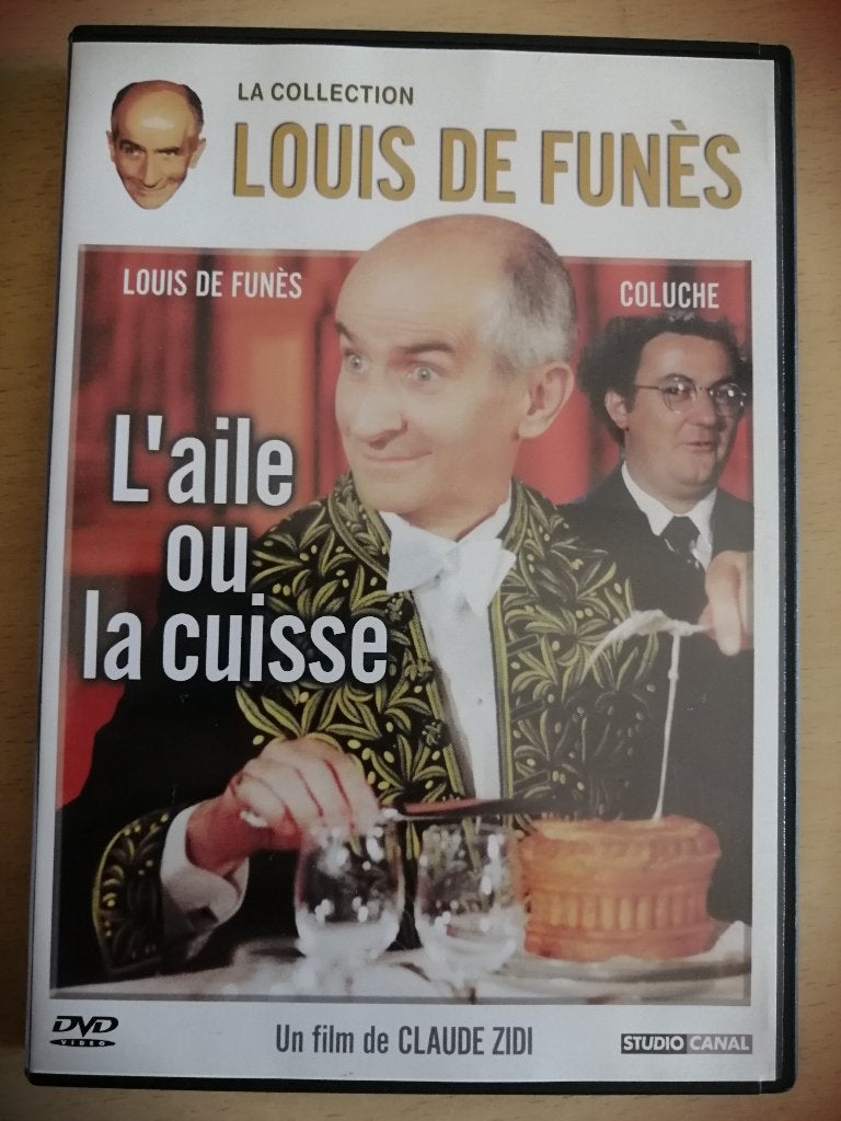 DVD L'Aile ou la Cuisse  1976 ‧ Comédie ‧ 1h 44m, Enlèvement ou Envoi, Anglais