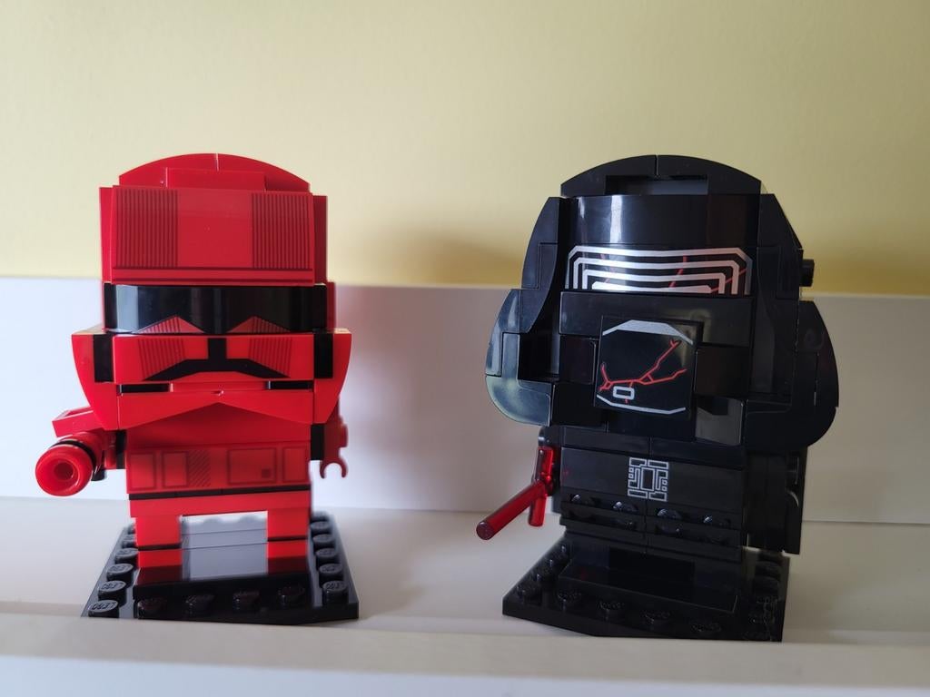 Lego Brickheadz Star wars Kylo Ren, Sith Trooper, BrickHeadz, Lego, Ophalen of Verzenden, Zo goed als nieuw