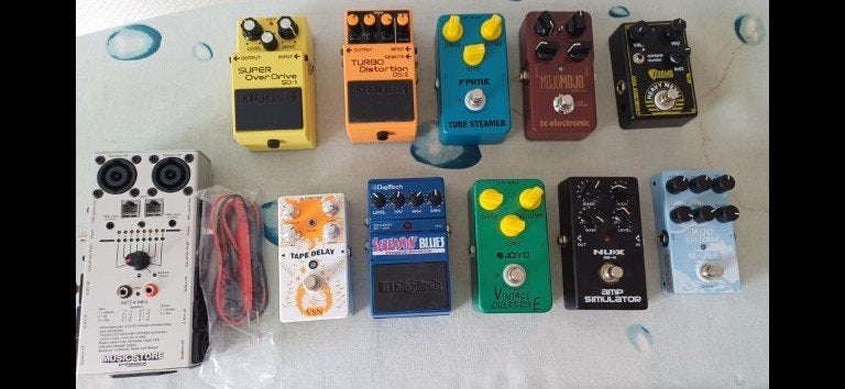 verschillende gitaar effecten pedalen Boss, , MXR , NUX ,..., Muziek en Instrumenten, Ophalen of Verzenden, Nieuw, Delay of Echo