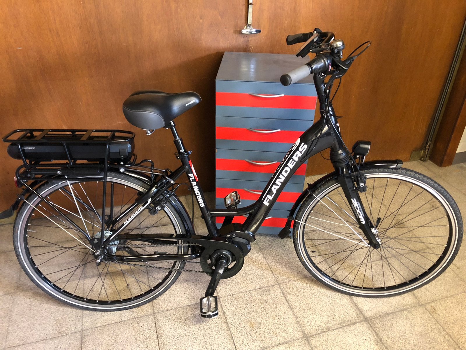 Damensfiets Flanders, Fietsen en Brommers, Gebruikt, 51 tot 55 cm, 50 km per accu of meer, Ophalen