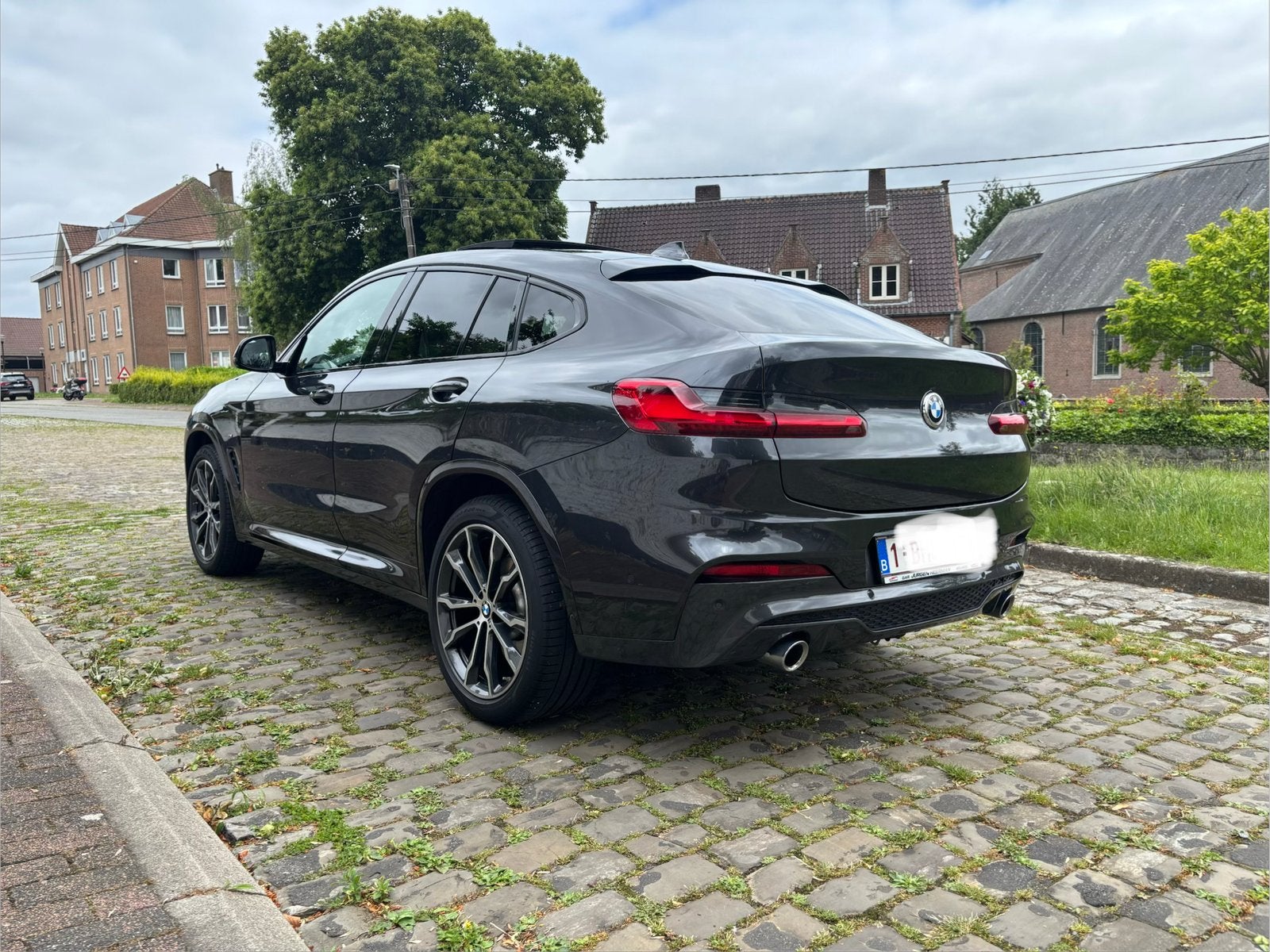 X4 - Benzine - M pack - Afn. Trekhaak - lage kmstand, Auto's, Zwart, Particulier, X4, Trekhaak