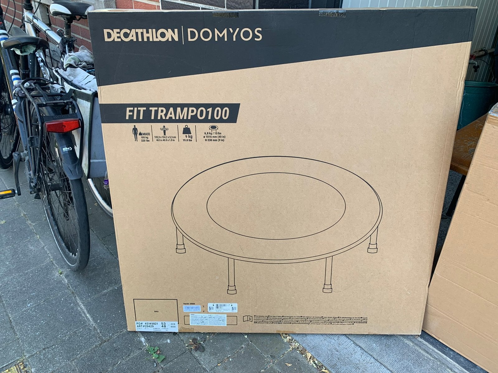 Fitness trampoline, Sport en Fitness, Fitnessapparatuur, Ophalen, Nieuw, Overige typen