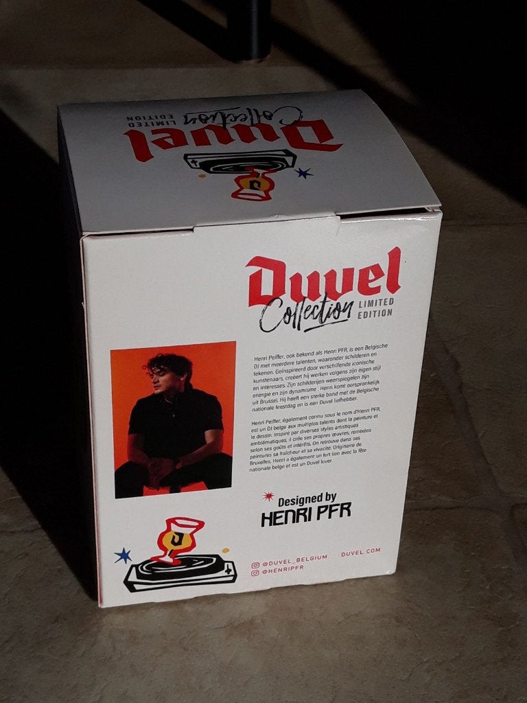 Verre Duvel Collection Henry PFR, Collections, Enlèvement, Neuf, Verre à bière