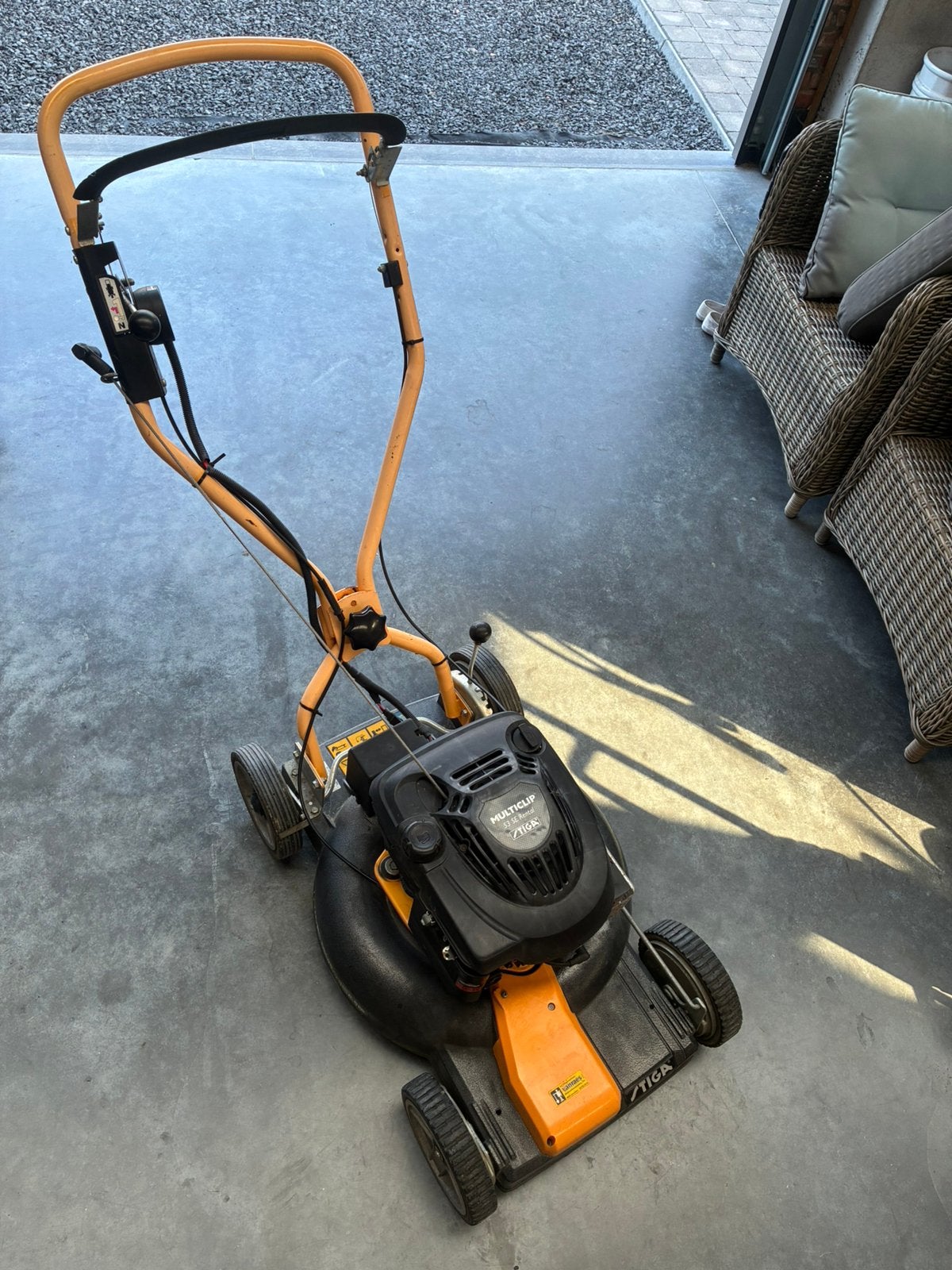 Stiga mulchmaaier multiclip 53 SE, Ophalen, Gebruikt