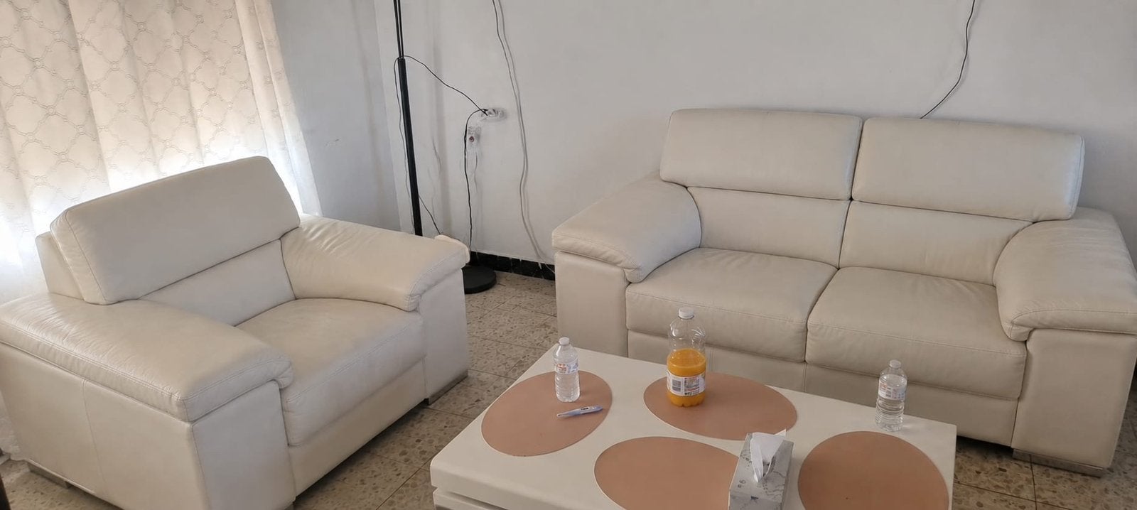 Canapé 3 places en cuir à vendre, Enlèvement ou Envoi, Comme neuf