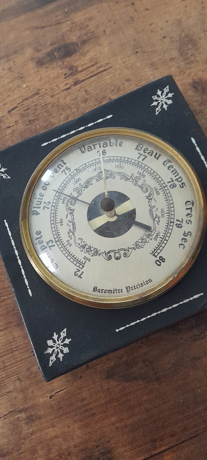 Barometre de précision 13 cm de coté, Enlèvement ou Envoi