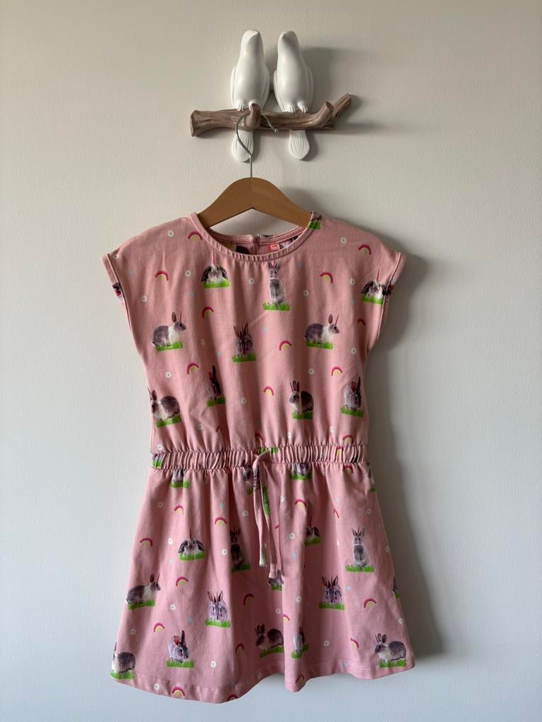 Someone jurk met konijntjes maat 110, Kinderen en Baby's, Kinderkleding | Maat 110, Verzenden, Zo goed als nieuw, Meisje, Jurk of Rok