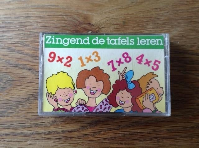 muziekcassette zingend de tafels leren, CD & DVD, Cassettes audio, Enlèvement ou Envoi, En néerlandais, 1 cassette audio, Originale