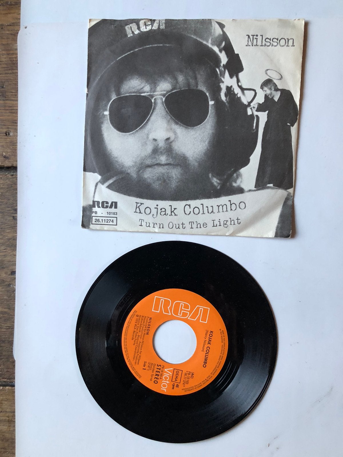 Nilsson: Kojak Columbo ( 1975; NM), Cd's en Dvd's, Verzenden, Zo goed als nieuw