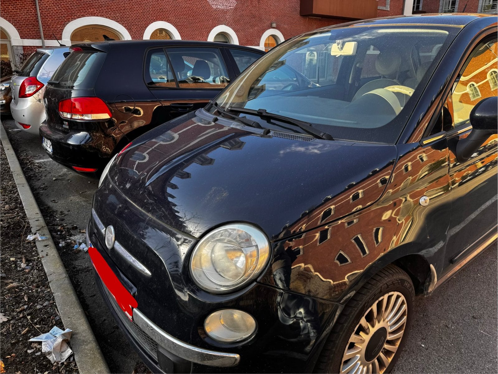 Fiat 500 1.2 Essence 69 ch (2011) – En l’état, Autos, Fiat, Achat, Beige, Boîte manuelle, Berline