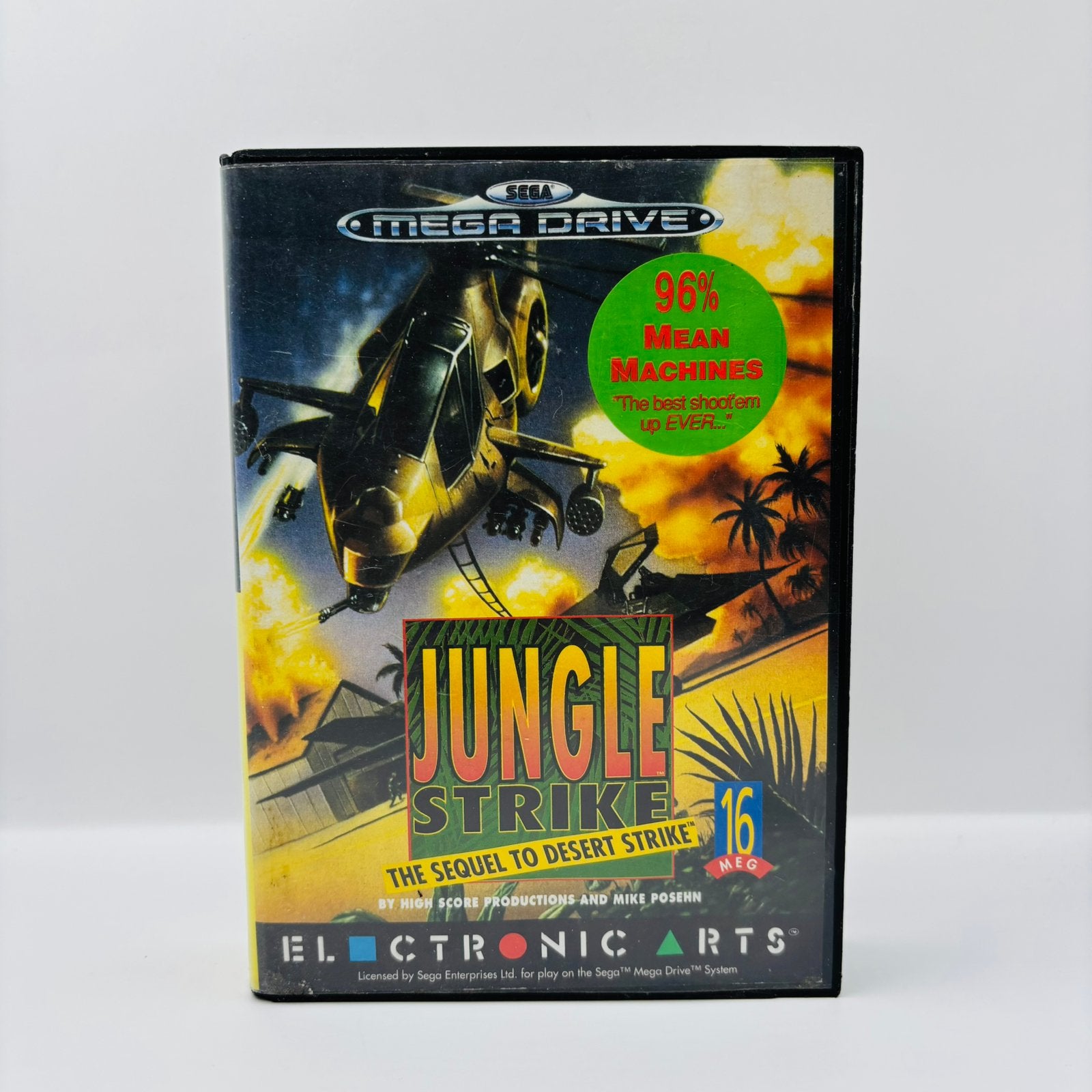 Jungle Strike Sega Mega Drive, Games en Spelcomputers, Avontuur en Actie, Ophalen of Verzenden, Zo goed als nieuw, Mega Drive
