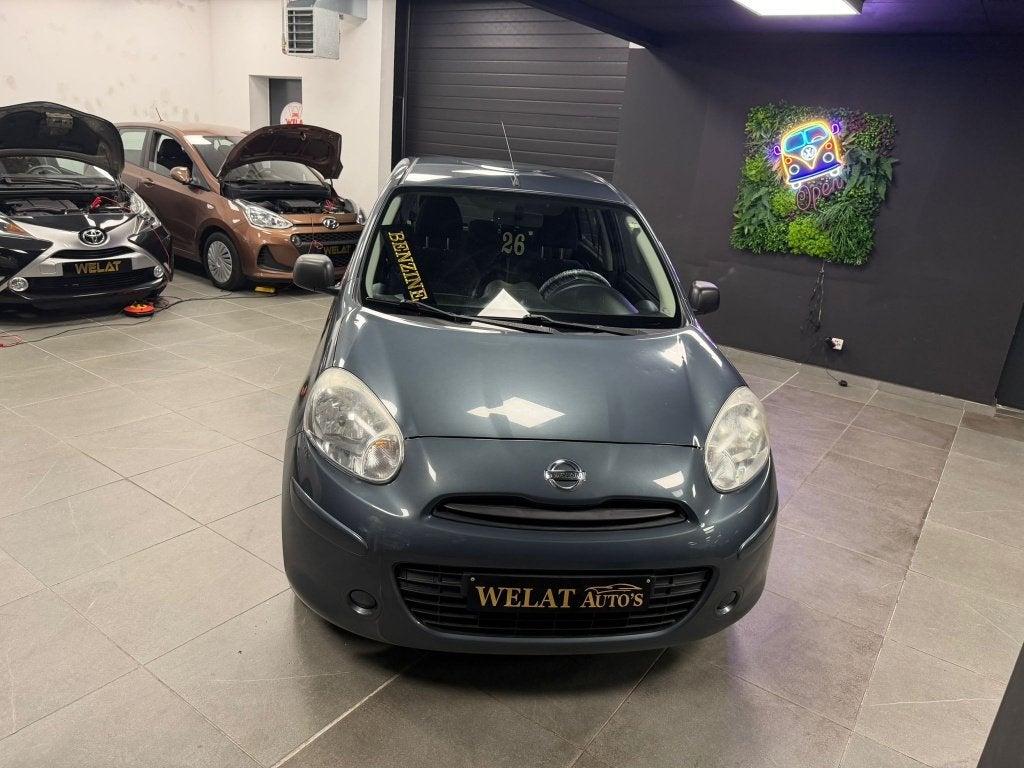 NISSAN MICRA 1.2 LITER BENZINE/2012/TOP STAAT, Auto's, Nissan, Bluetooth, Euro 5, Zwart, 115 g/km