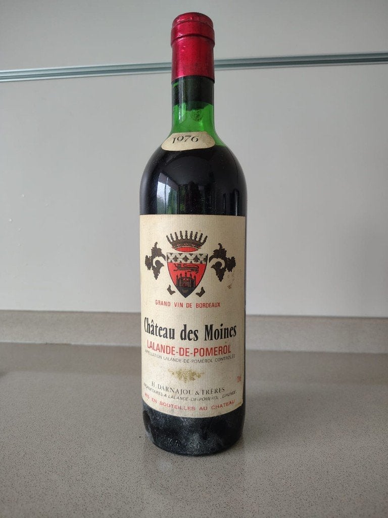 Collector's item: Château des Moines, Ophalen, Frankrijk, Rode wijn