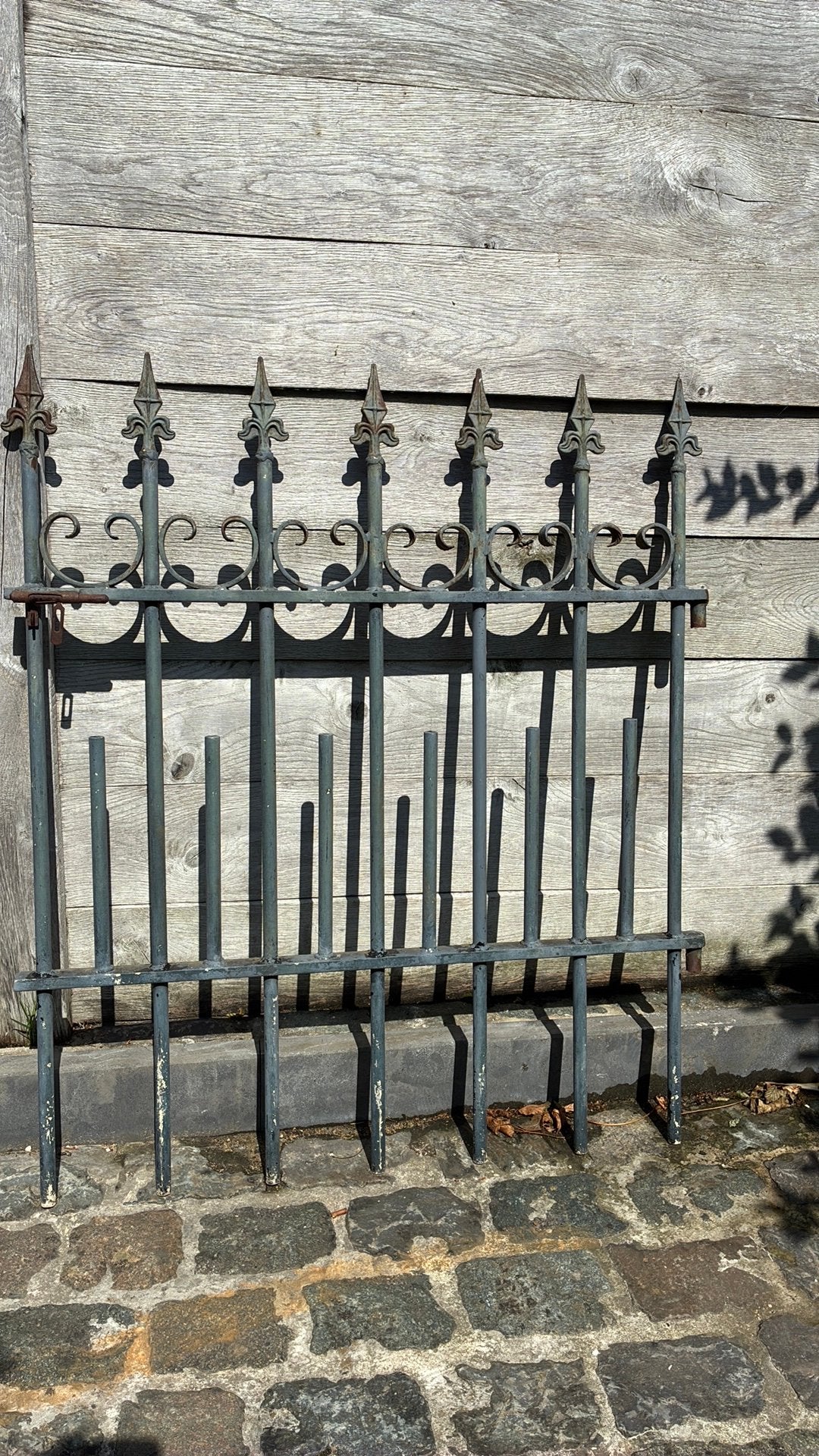 Portail de jardin en fer forgé, Enlèvement, Utilisé, Fer, Clôture ornementale