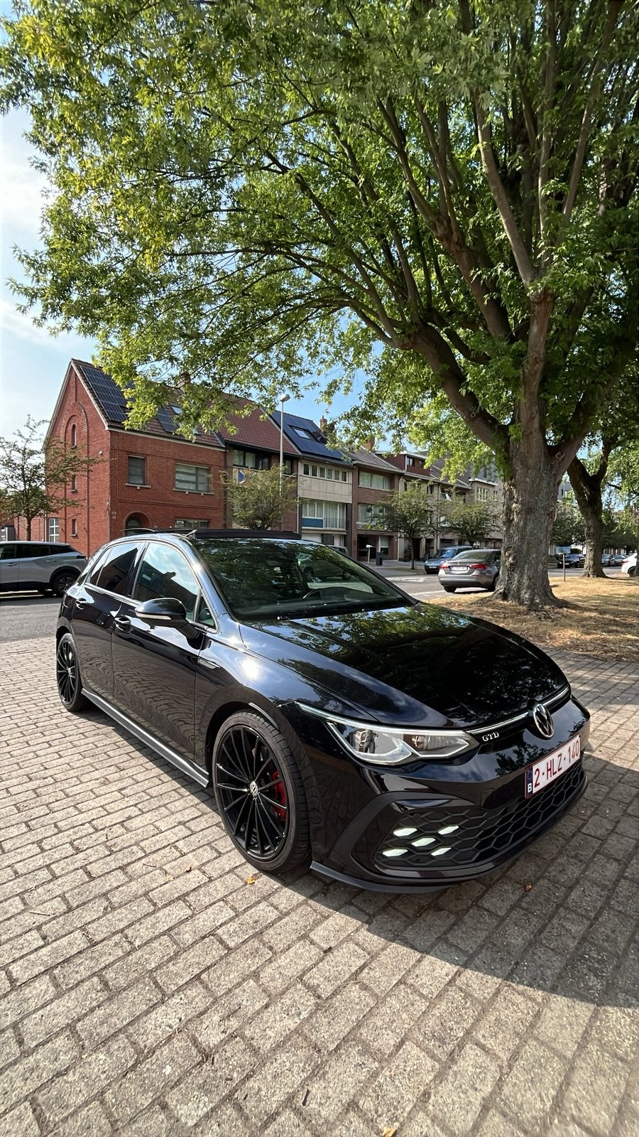 Volkswagen golf 8 GTD, Auto's, Automaat, Alcantara, Zwart, Diesel