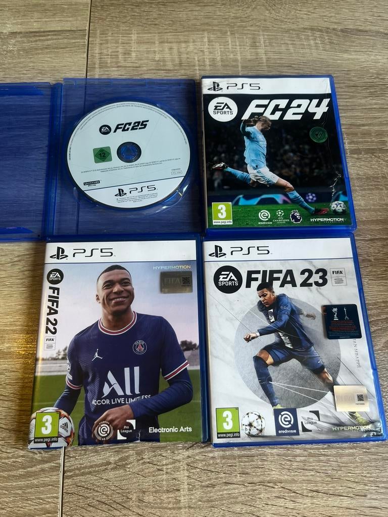 PS5 FIFA games, Ophalen