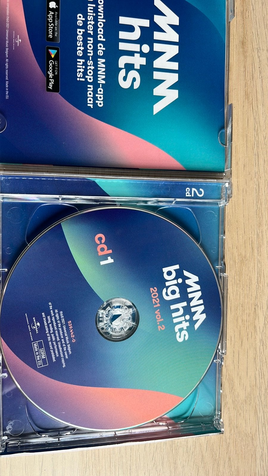 MNM big hits 2021 cd, Cd's en Dvd's, Ophalen of Verzenden, Zo goed als nieuw