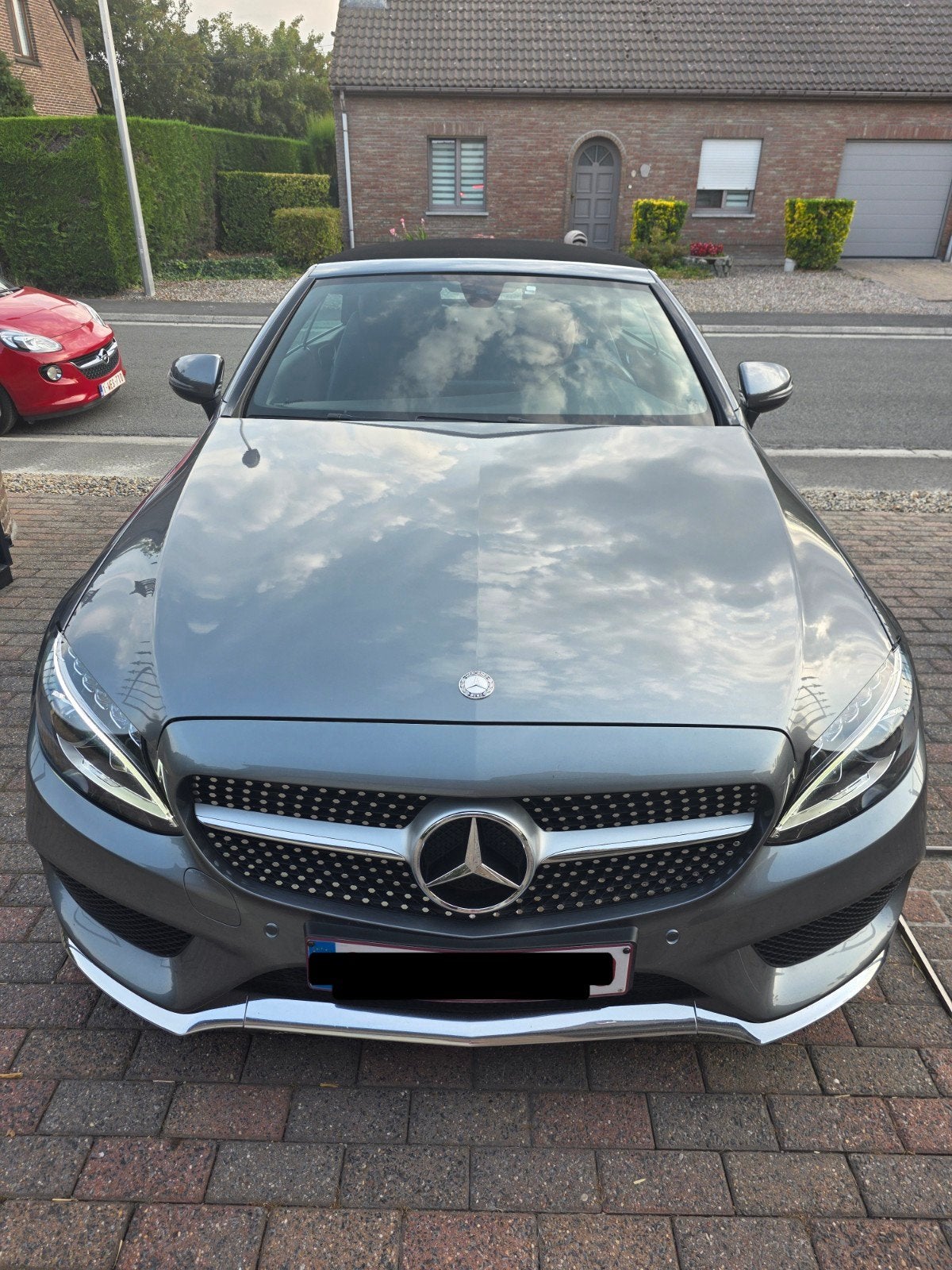 Mercedes C220 Cabriolet, Ophalen