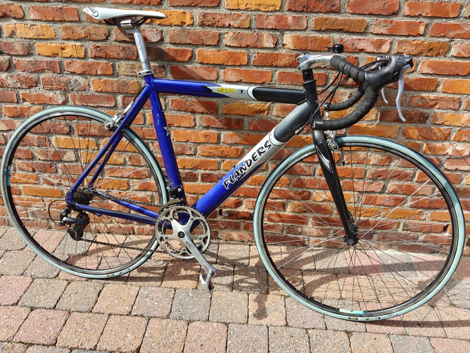 Koersfiets Flanders, 28 inch, Gebruikt, Velgrem, Aluminium
