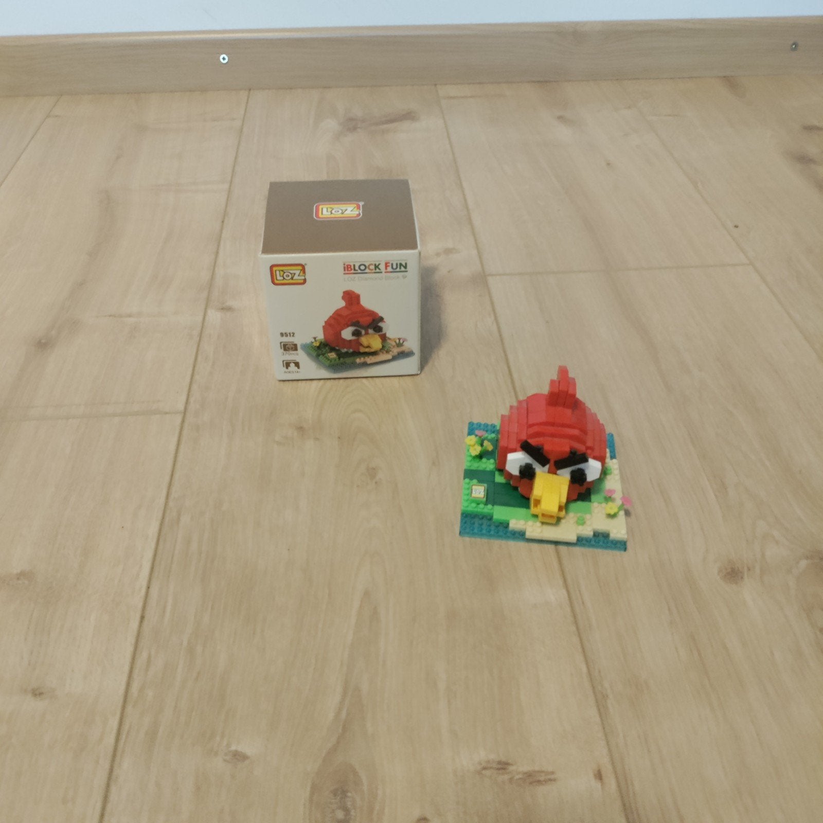 LOZ Angry Birds Red - Small Mini Block Set (9512), Ophalen of Verzenden, Zo goed als nieuw, Overige merken