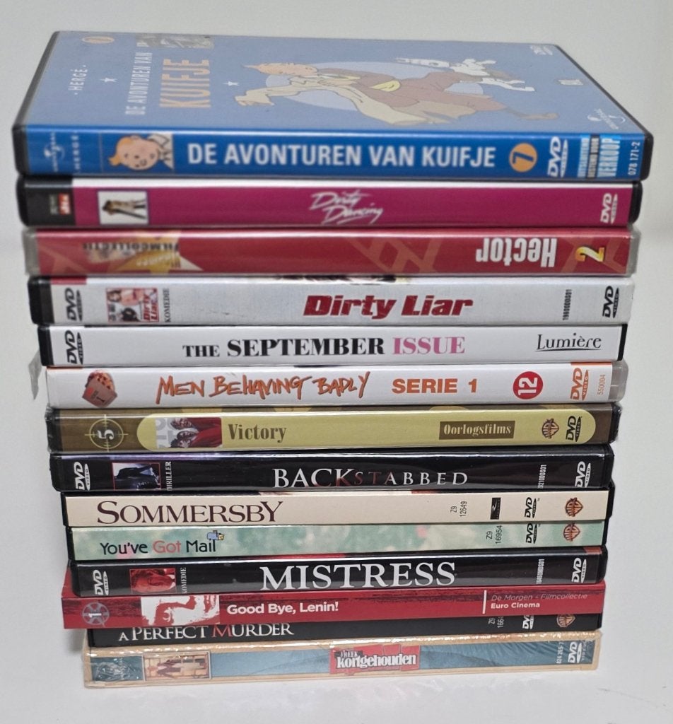13 Dvd's met films allerlei, Ophalen of Verzenden, Zo goed als nieuw