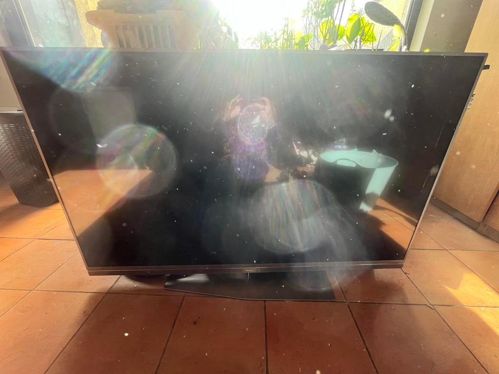 Philips ambilight tv, TV, Hi-fi & Vidéo, Télévisions, Comme neuf, LED, 100 cm ou plus, 4k (UHD), Philips, 100 Hz, Smart TV, Enlèvement
