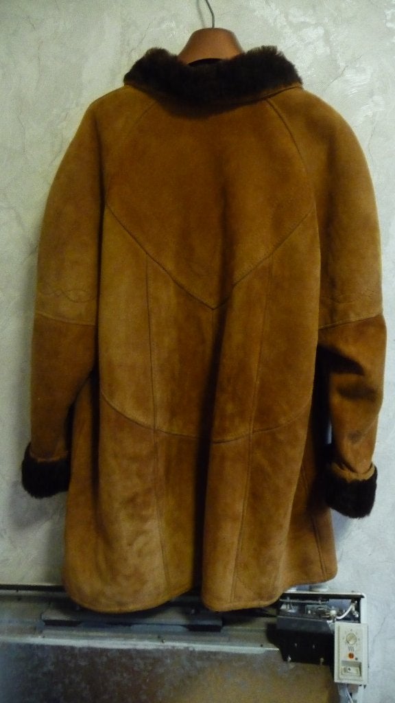 winterjas M 46, Ophalen, Bruin