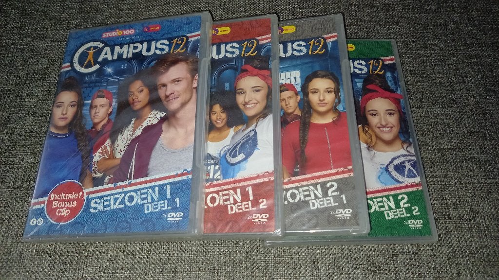 DVD boxen Campus 12 – Nieuw, Cd's en Dvd's, Ophalen of Verzenden, Nieuw in verpakking