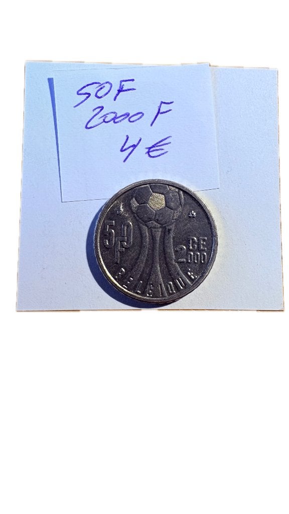 ALBERT II : 50 FRANCS 2000F, Enlèvement ou Envoi