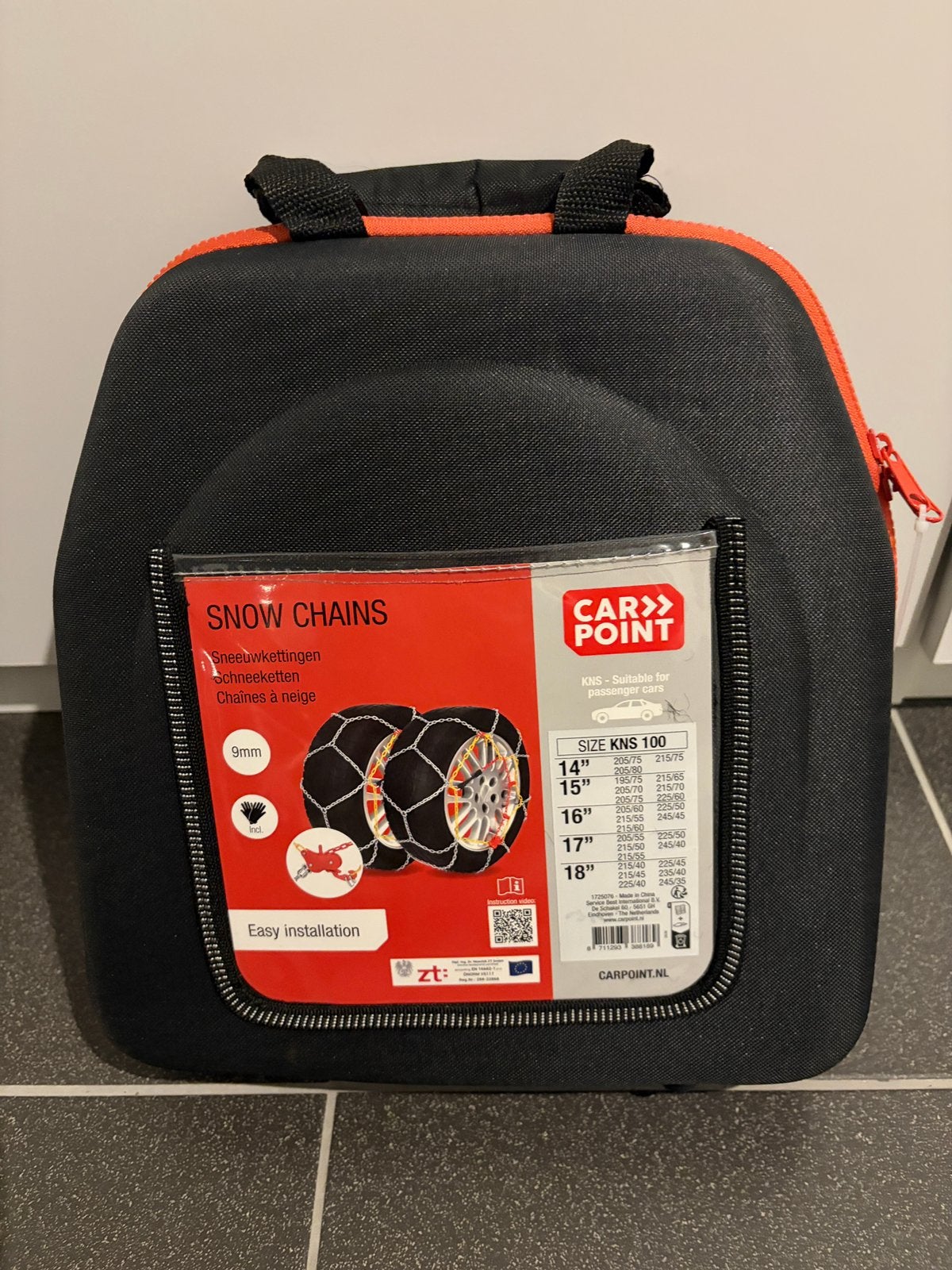Carpoint sneeuwkettingen - KNS 100 - 9mm, Auto diversen, Ophalen, Nieuw