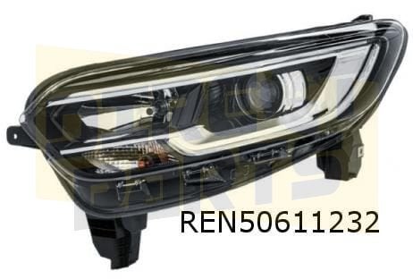 Renault Kadjar (6/15-11/18) koplamp Rechts (halogeen / LED D, Neuf, -, Renault, -