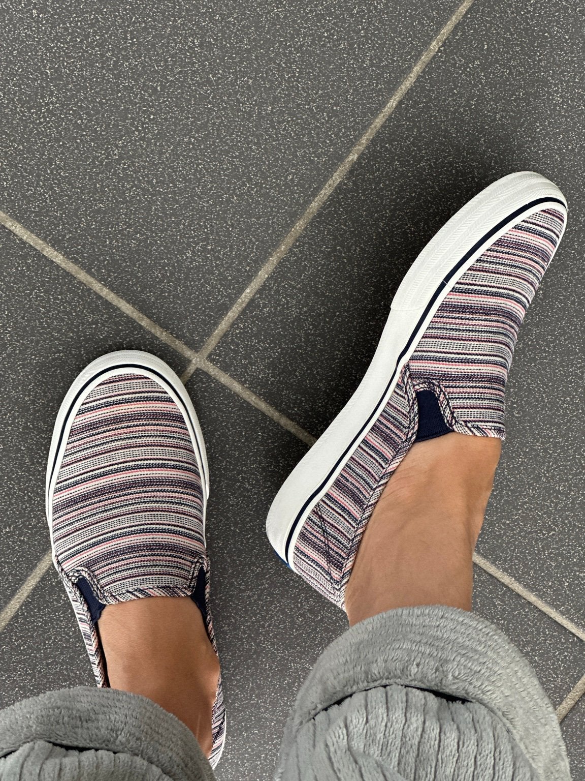 Keds - baskets slip-on à rayures - taille 38, Enlèvement ou Envoi, Comme neuf, Autres couleurs