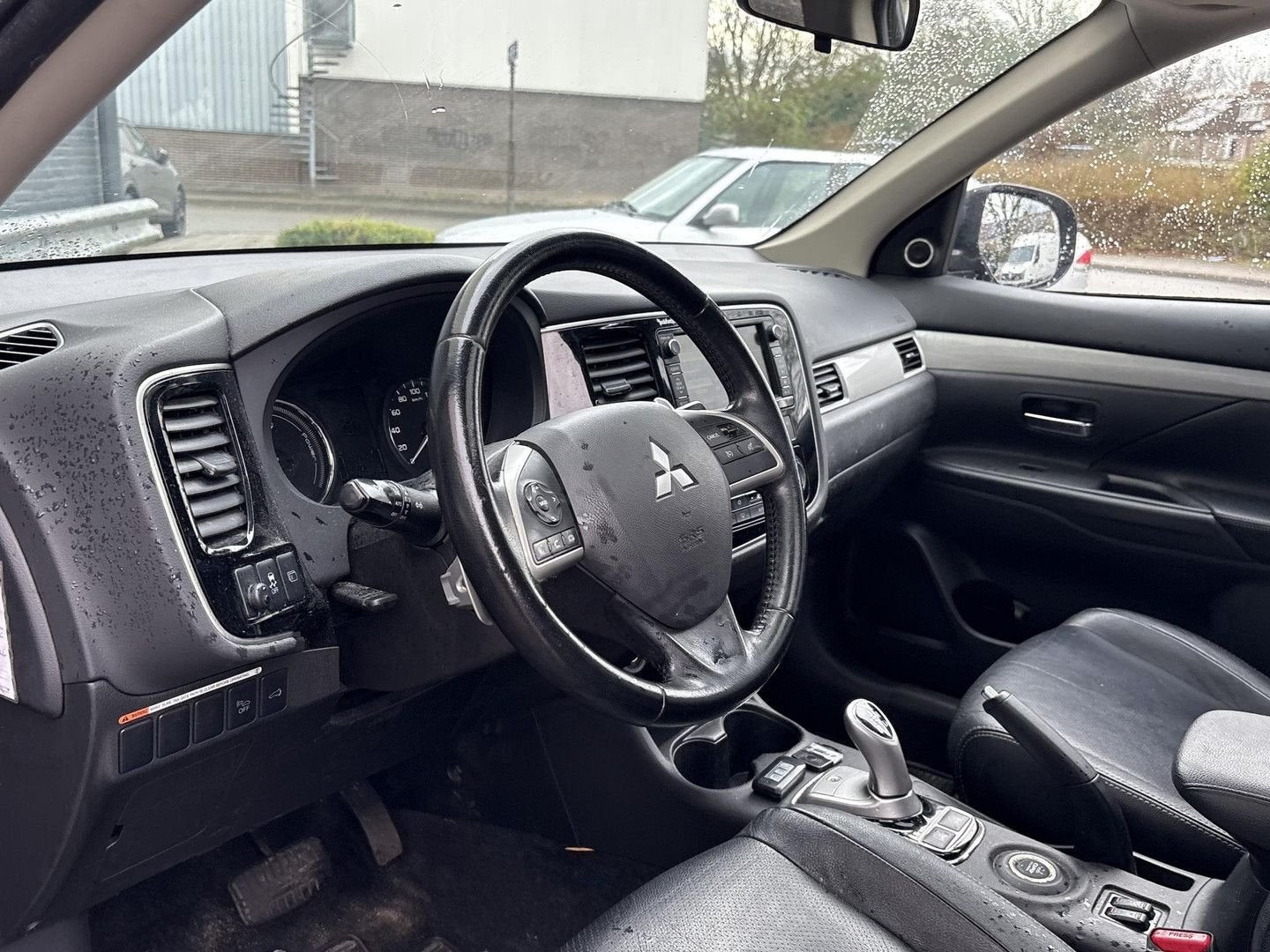 Mitsubishi Outlander 2.0 PHEV instyle | Leder | Pano | Clima, Auto's, Outlander, Zwart, Navigatiesysteem, Zwart