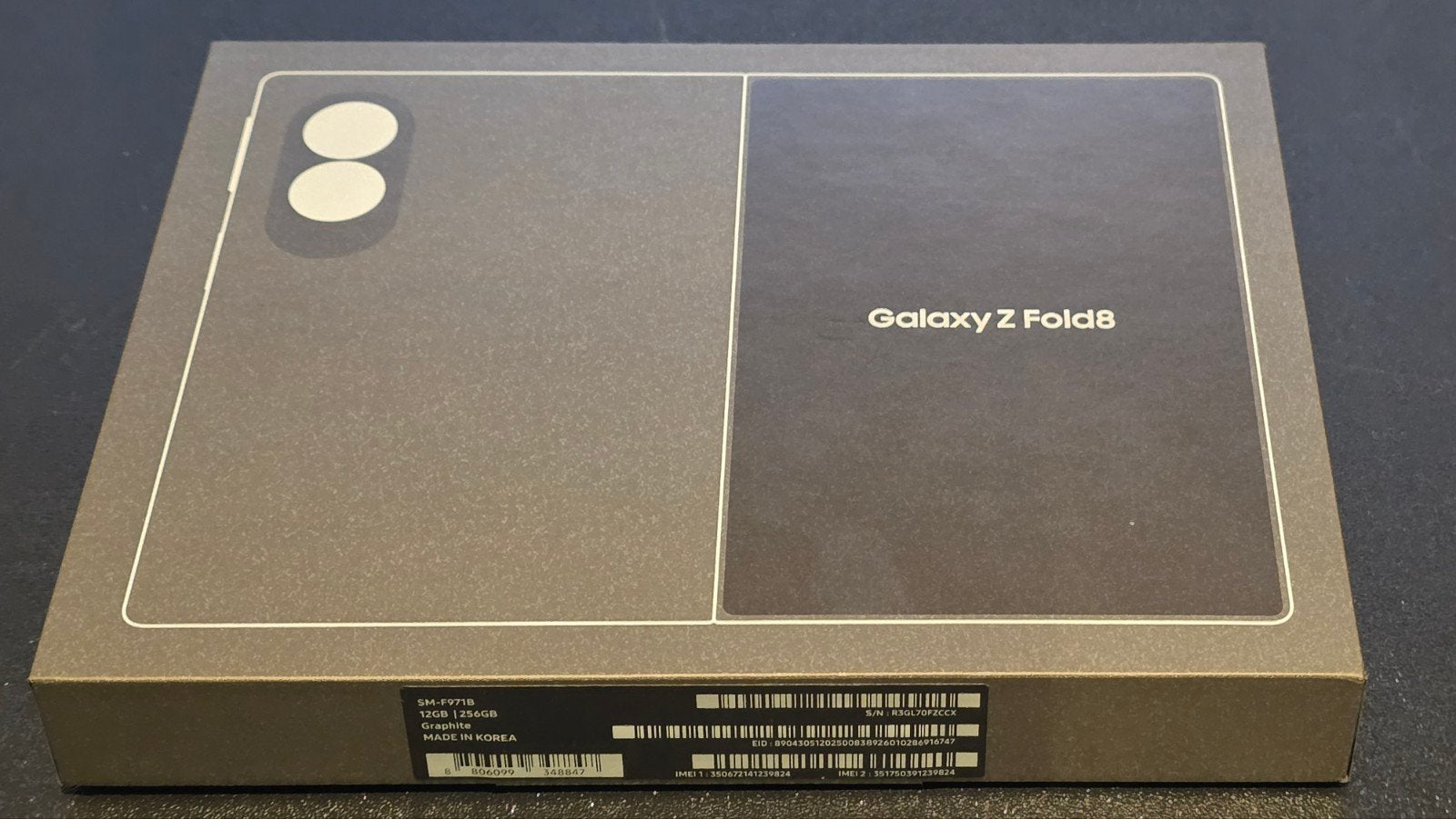 Samsung Galaxy Z Fold 8 256 Go - SM-971B, Ophalen, Galaxy Z Fold