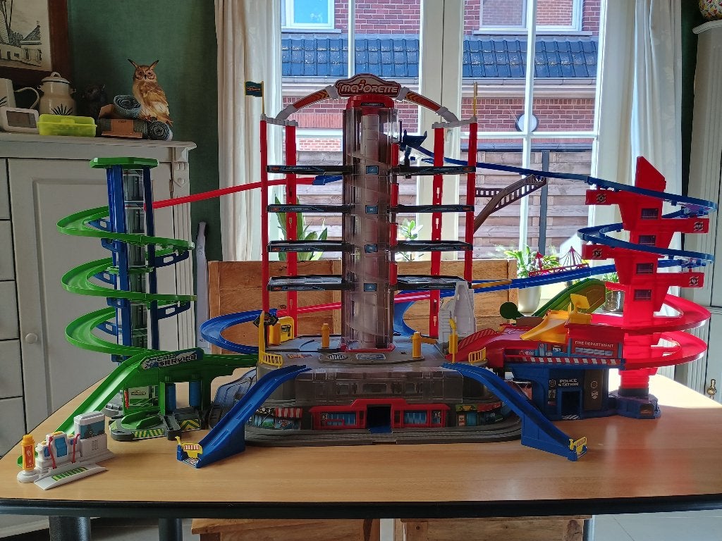 Speelgoedgarage Majorette, Kinderen en Baby's, Ophalen, Gebruikt, Jongen