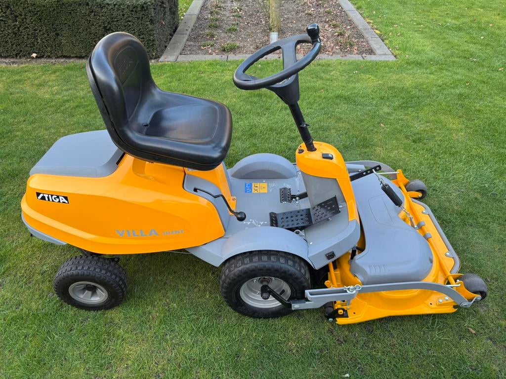 STIGA VILLA SILENT/ 85 CM COMBI MAAIDEK ZITMAAIER 15,5 PK‼️, Ophalen of Verzenden, Zo goed als nieuw, Overige soorten
