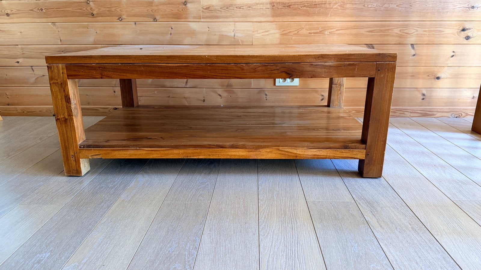 Gable de salon, Maison & Meubles, Tables | Tables de salon, Enlèvement, Comme neuf, Teck