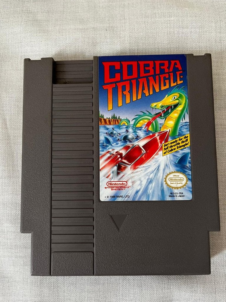 Cobra Triangle NES PAL – Rare – getest & werkend, Consoles de jeu & Jeux vidéo, Jeux | Nintendo NES, Enlèvement ou Envoi