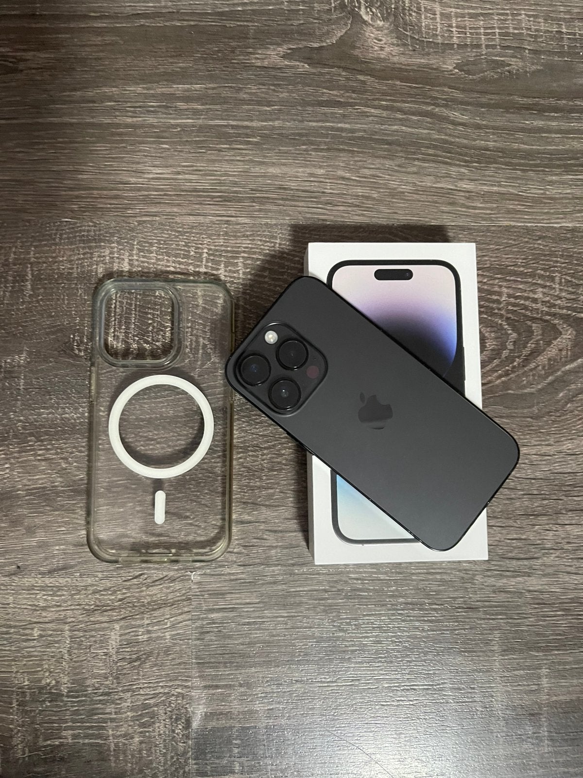 Iphone 14PRO 256GB!, Telecommunicatie, 82 %, Grijs, Ophalen, 256 GB