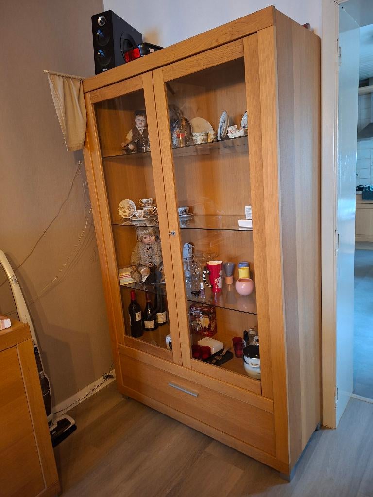 vitrine kast, Huis en Inrichting, Ophalen, Gebruikt