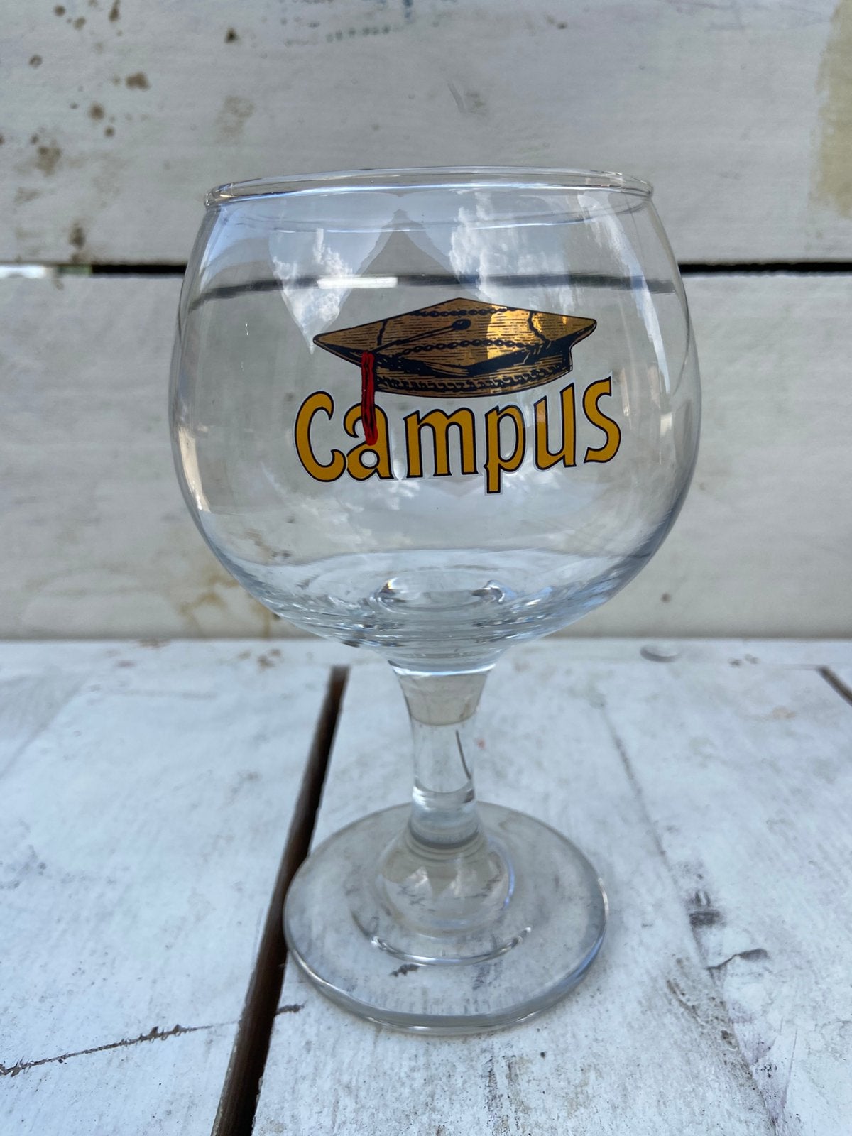 Campus bierglazen - Kampenhout - 54 stuks, Ophalen, Zo goed als nieuw