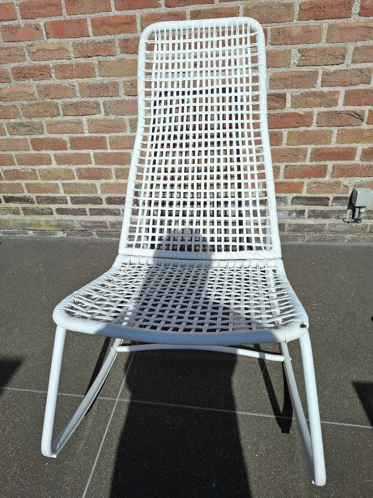 Schommelstoel, Tuin en Terras, Ophalen, Zo goed als nieuw, Kunststof