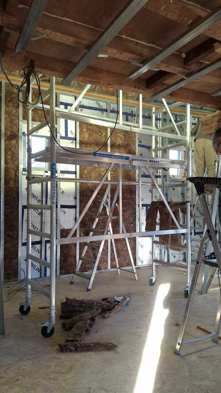kamer stelling (steiger), Enlèvement