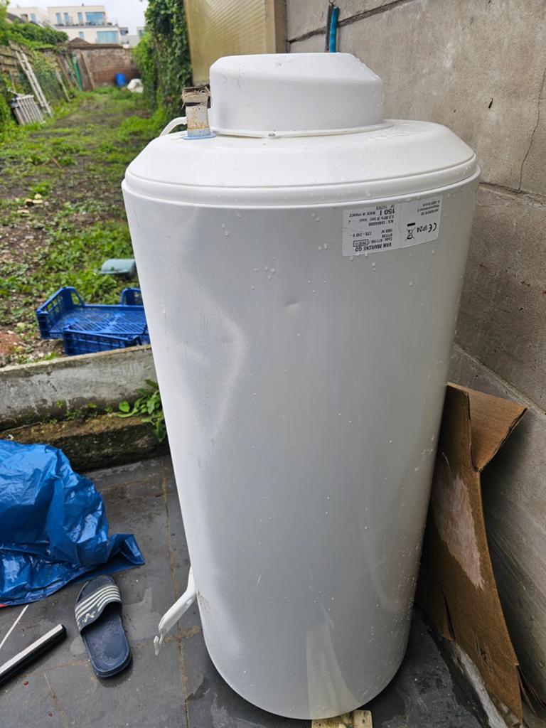 150liter electr.boiler van marcke, Ophalen of Verzenden, Boiler